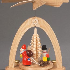 Albin Preissler Weihnachtspyramide »Bescherung«, Made in Germany
