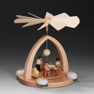 Albin Preissler Weihnachtspyramide »Tischpyramide – Christi Geburt traditionell«
