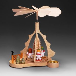 Albin Preissler Weihnachtspyramide »Tischpyramide – Schneemänner«