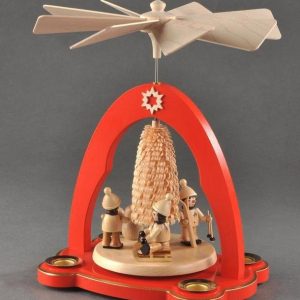 Albin Preissler Weihnachtspyramide »Tischpyramide – Winterkinder«
