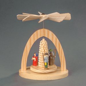 Albin Preissler Weihnachtspyramide »Wärmespiel – Christi Geburt«