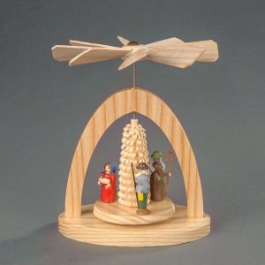 Albin Preissler Weihnachtspyramide »Wärmespiel – Christi Geburt«
