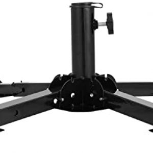 Baumständer, Weihnachtsbaumständer aus Metall, Weihnachtszubehör, schwere klappbare Weihnachtsbaumhalterung, Strandschirmständer…