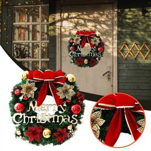 LokanRo Girlanden »Weihnachtskränze-Weihnachtsdekorationen-Thanksgiving Day Indoor Outdoor Home Dekorativ«