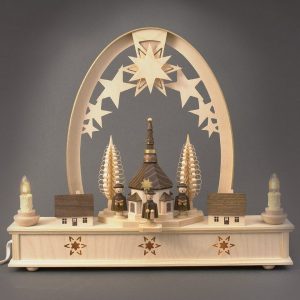 Manufaktur Holger Seidel Lichterbogen »Seidel Schwibbogen Seiffener Kirche mit Kurrende e«