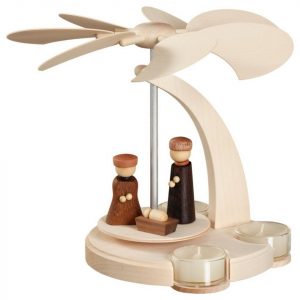 Seiffener Volkskunst Weihnachtsfigur »Pyramide klein, Christi Geburt, 18 cm«