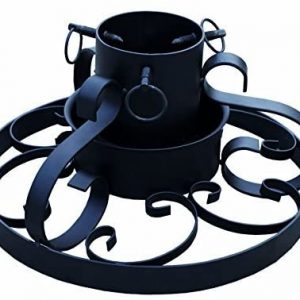 Spetebo Weihnachtsbaumständer Antik aus Metall Ø 34 cm - für Bäume bis 250 cm Höhe
