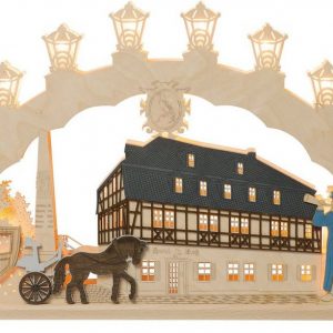 Weigla LED Schwibbogen »Zwönitz« (1-tlg), 15-flammig