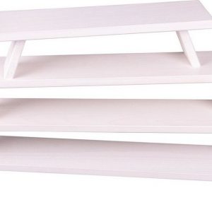 Weigla Schwibbogen-Fensterbank, aus Buchenholz, weiß-lackiert,Höhe ca. 11 cm