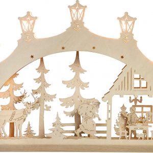 Weigla Schwibbogen »Weihnachtsabend«, 7-flammig