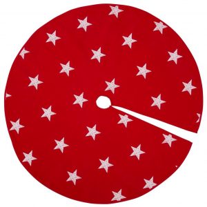 Baumteppich »Kourtney«, my home, rund, Höhe 4 mm, aus Bio-Baumwolle, mit Weihnachtsmotiv