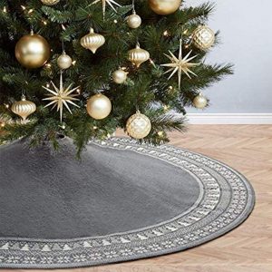 Baumteppich, TOPMELON, rund, Rund, Christbaumschmuck, Christbaumdecke, Baumrock