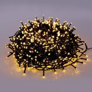 Elegear LED-Lichterkette, 1000er/2000er LED Lichterkette Außen Warmweiß 25M/50M Elegear LED Weihnachtsbeleuchtung Strombetrieb 8 Modi LED…
