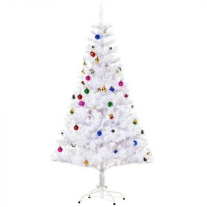 HOMCOM Künstlicher Weihnachtsbaum »Künstlicher Weihnachtsbaum«, 85 x 150 cm (BxH), weiß