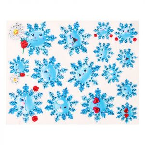 Vodool Gemälde »Diamond Painting Weihnachten Kristall Strass Schneeflocke Aufkleber DIY Malerei Fenster Aufkleber«