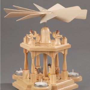 Albin Preissler Weihnachtspyramide »Christi Geburt«, 2 Etagen, Made in Germany