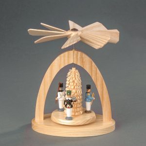 Albin Preissler Weihnachtspyramide »Wärmespiel – Bergleute«