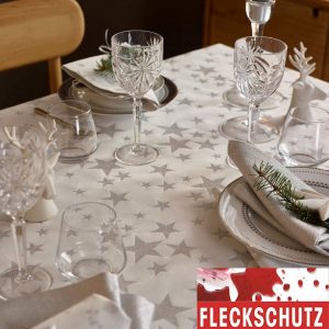 Annimuck Tischläufer »SANDER * edler Tischläufer Heaven Sterne 50 x 140 cm Weihnachten«
