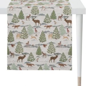 APELT Tischläufer »9536 WINTERWELT« (1-tlg), Gobelin-Gewebe