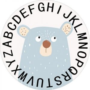 Baumteppich »Fußboden Bodenbeläge Kreis Teppich Tier Muster Design«, 360Home