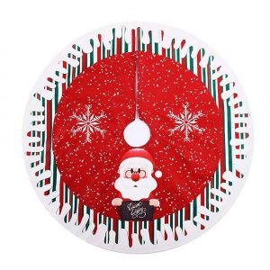 Baumteppich »Weihnachtsbaumrock, Weihnachtsbaummatte, Weihnachtsbaumabdeckung, roter Weihnachtsbaumrock für Zuhause, Urlaub,…