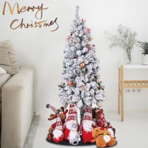 BIGTREE Künstlicher Weihnachtsbaum »Weihnachtsbaum Tannenbaum«, mit Baum-Ständer, 1000 Spitzen PVC Nadeln, Weihnachtsdeko für Zuhause