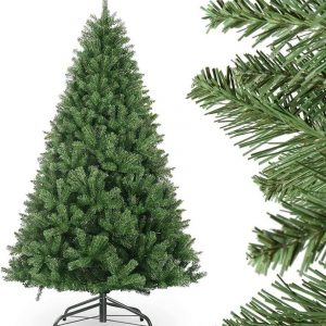 BOTRIBAS Künstlicher Weihnachtsbaum »Weihnachtsbaum künstlicher Tannenbaum Christbaum Metallständer Schneller Aufbau mit Klappsystem Material PVC…
