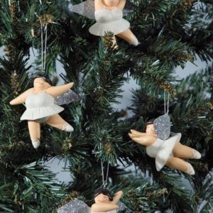 Casablanca by Gilde Christbaumschmuck »Betty weiss / silber – Engel Betty«