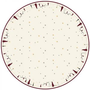 coopz Christbaumständer »coopz Weihnachtsdecke Landscape D106cm XMAS Christbaumdecke«