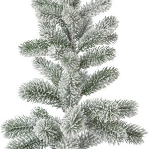 Creativ deco Künstlicher Weihnachtsbaum, Im Topf; Beschneite Optik