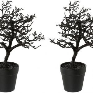 Creativ green Künstlicher Weihnachtsbaum, im farblich passenden Topf und mit Glitzer-Optik