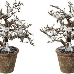 Creativ green Künstlicher Weihnachtsbaum, im Keramiktopf in Terracottaoptik