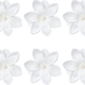 Creativ green Weihnachtsbaumklammer (6-tlg), mit glitzerndem Frost