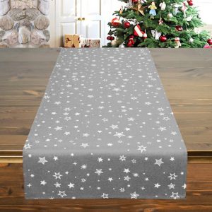 Delindo Lifestyle Tischläufer »STERNE ALLOVER« (1-tlg), Glattes Gewebe, bedruckt