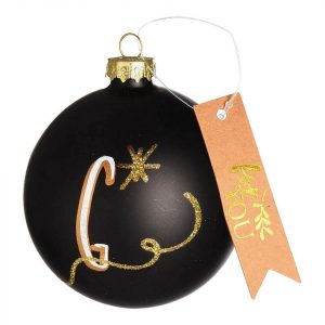 Depot Weihnachtsbaumkugel »Glas-Weihnachtskugel Monogramm G«