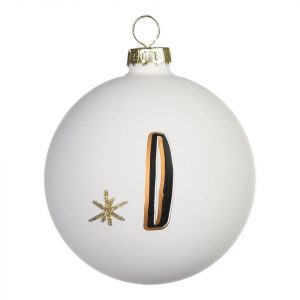 Depot Weihnachtsbaumkugel »Weihnachtskugel Monogramm D«