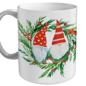 DesFoli Tasse »Weihnachtskranz Weihnachten Fest T4071«, Keramik