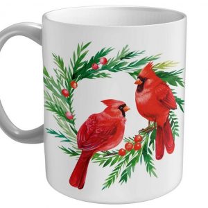 DesFoli Tasse »Weihnachtskranz Weihnachten Fest T4073«, Keramik