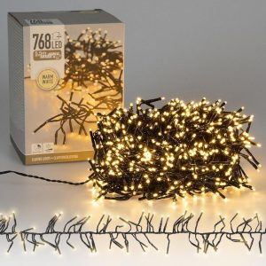 ECD Germany Lichterkette »LED Lichterkette 5,5m warmweiß mit 768 LEDs«
