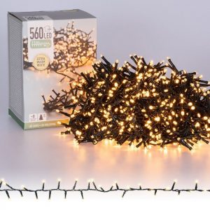 ECD Germany Lichterkette »Weihnachtsbaumschmuck LED 11m warmweiß 560 Birnen«