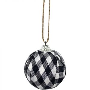 Favson Weihnachtsbaumkugel »Weihnachtskugeln Weihnachtsdeko Kariertes Schaumkugel Weihnachtsbaumschmuck Feine Dekorative Kleinigkeit Christmas…