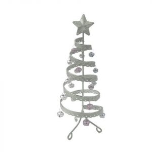 FeelGlad Künstlicher Weihnachtsbaum »Mini Eisen Weihnachtsbaum, Gold Spitze Spirale Baum, Urlaub Dekoration«