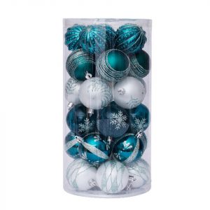 FeelGlad Weihnachtsbaumkugel »Christbaumkugeln, grünes Weihnachtskugel-Set, Christbaumschmuck«
