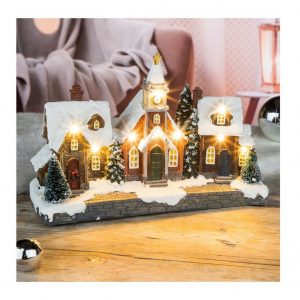 GartenHero Weihnachtsdorf »Weihnachtsstadt Weihnachtsdorf Weihnachtsszene LED Winterdorf«