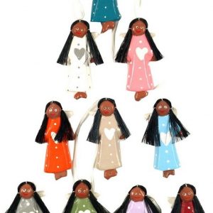 Guru-Shop Christbaumschmuck »Weihnachtsengel, Schutzengel, Baumbehang Engel..«