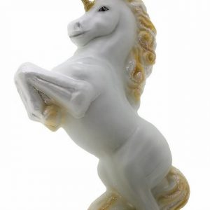 Hamburger Weihnachtskontor Christbaumschmuck »Einhorn«, Dekohänger – mundgeblasen – handdekoriert