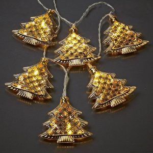 Hellum Lichterkette »LED Lichterkette „Tannenbäume“, warmweiß, L1,85cm«