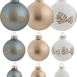 Home affaire Weihnachtsbaumkugel »Conteville« (30 St), aus Glas