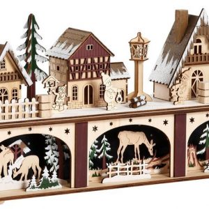 Home affaire Weihnachtsdorf, LED-Lichtersockel