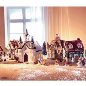 Home affaire Weihnachtsdorf, mit Lichterkette